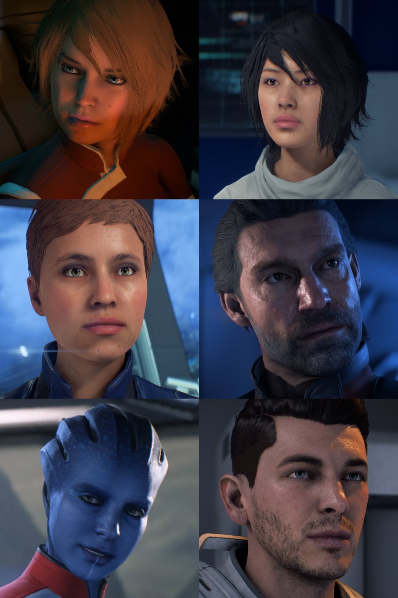 Патч 1.05 для Mass Effect: Andromeda исправил ужасные глаза персонажей — фото 4