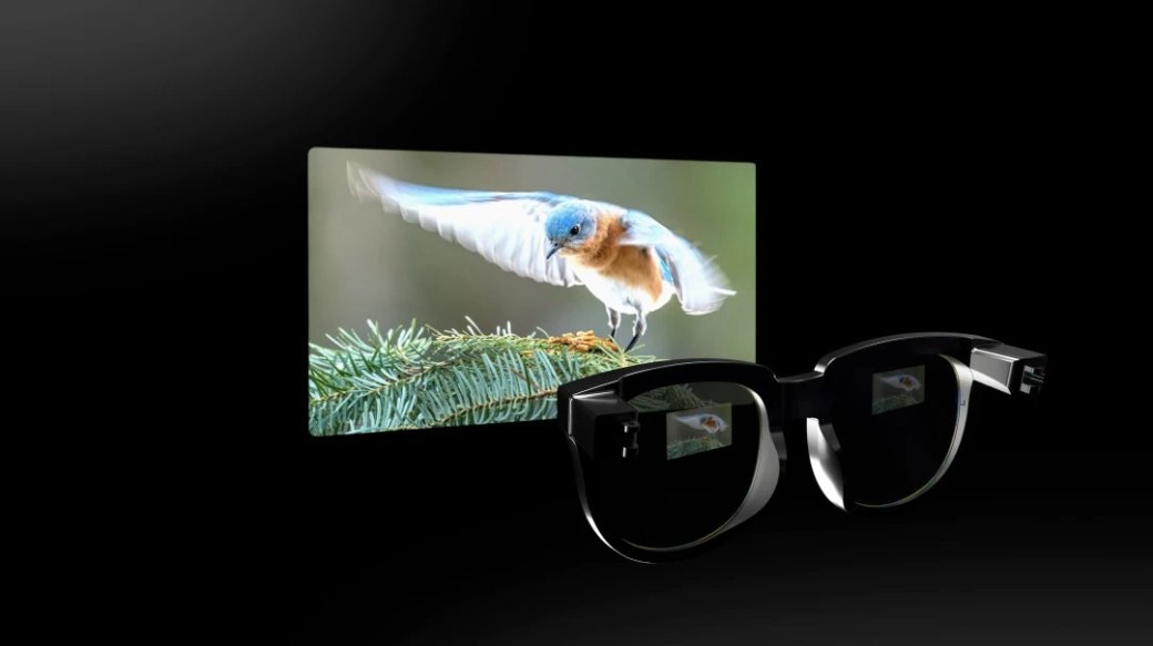 Представлены умные очки TCL Thunderbird Smart Glasses с цветными линзами-экранами — изображение 2