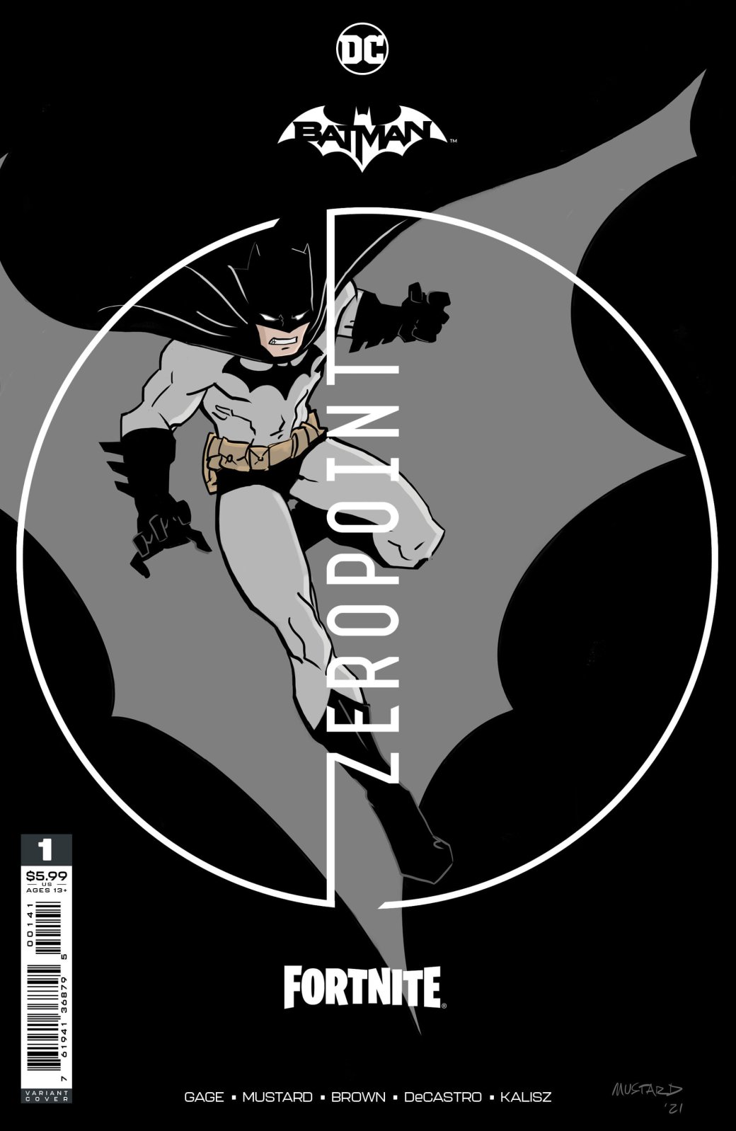 Галерея DC Comics выпустила комикс-кроссовер Бэтмена в мире Fortnite - 3 фото