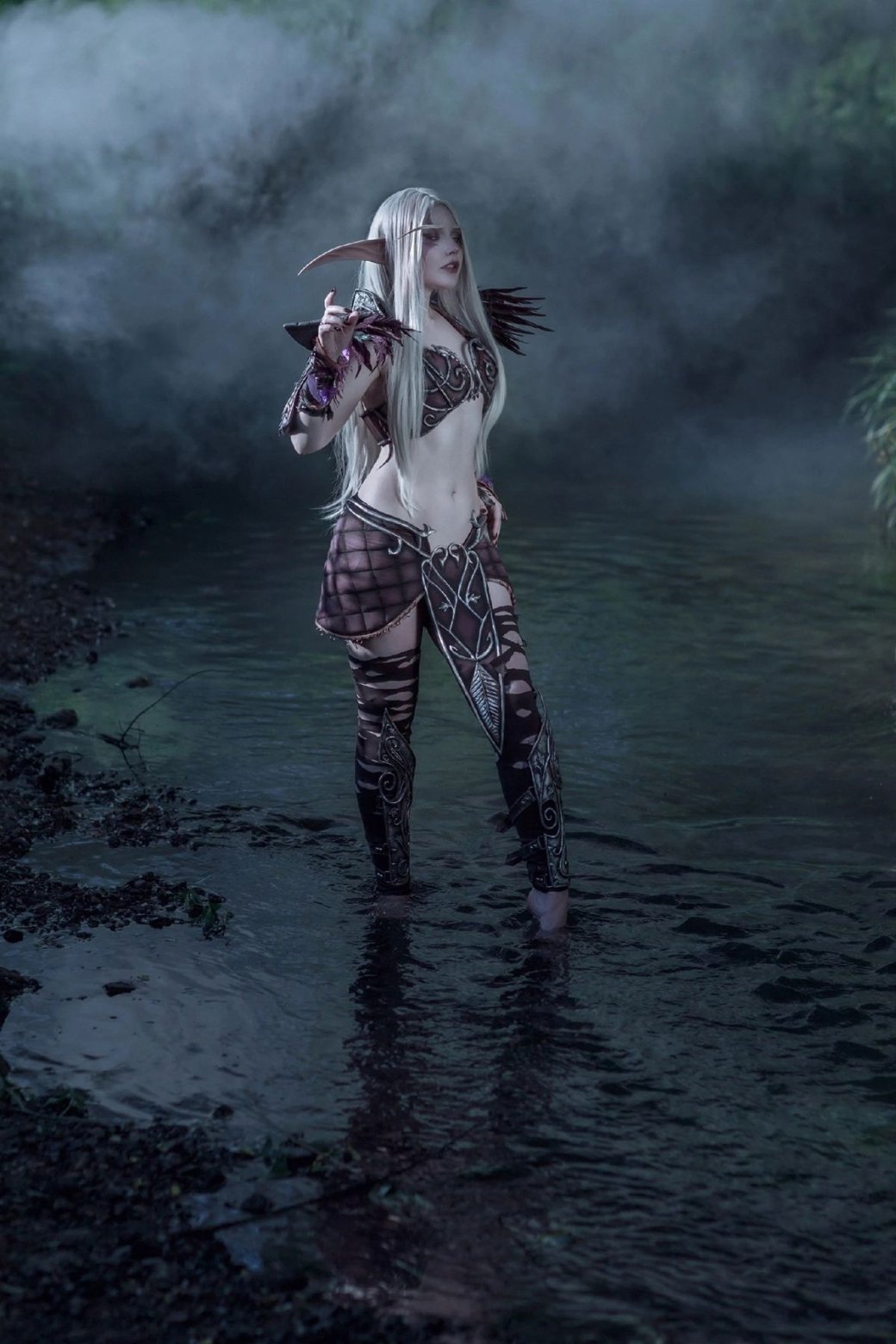 Галерея Модель показала сексуальный косплей на Ночную эльфийку из World of Warcraft - 2 фото