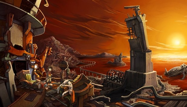 На iPad появилась Deponia: квест про планету-свалку в духе «Футурамы» — фото 3