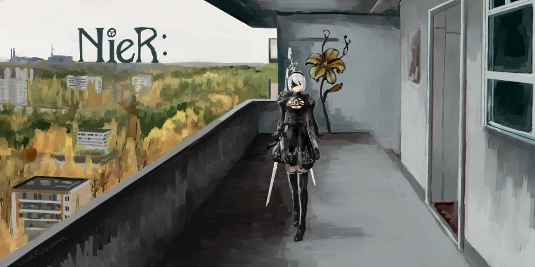Слишком сексуальна: Интернет сходит с ума от героини Nier: Automata — изображение 3
