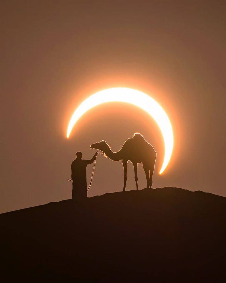 15 удивительных фотографий последнего солнечного затмения в 2019 году — фото 9