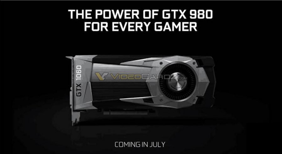 Галерея Слух: Nvidia GeForce GTX 1060 будет эффективнее Radeon RX 480 - 4 фото