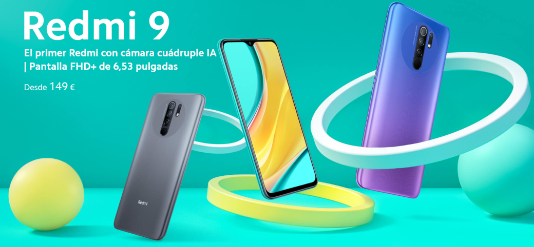 Xiaomi представила Redmi 9: ультрабюджетник с батареей 5000 мАч и NFC — фото 1