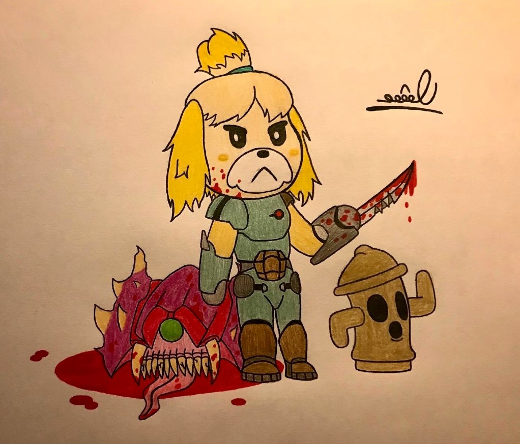 Милая парочка: фанаты создали кроссовер Doom и Animal Crossing — изображение 6