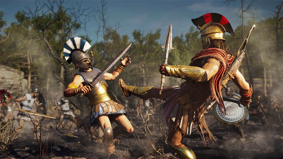 Безбашенная боевка, очень хорошая лошадь и This Is Sparta: подробности Assassinʼs Creed Odyssey — фото 1