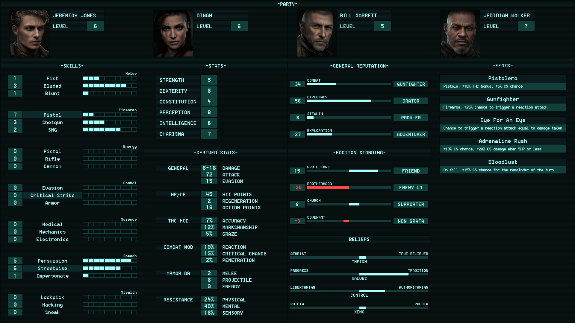 Colony Ship: A Post-Earth Role Playing Game — скриншот 1