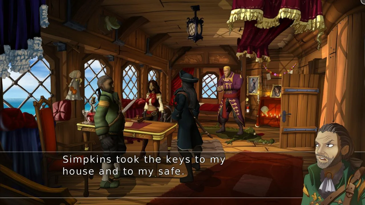 Captain Morgane and the Golden Turtle - кадр 7