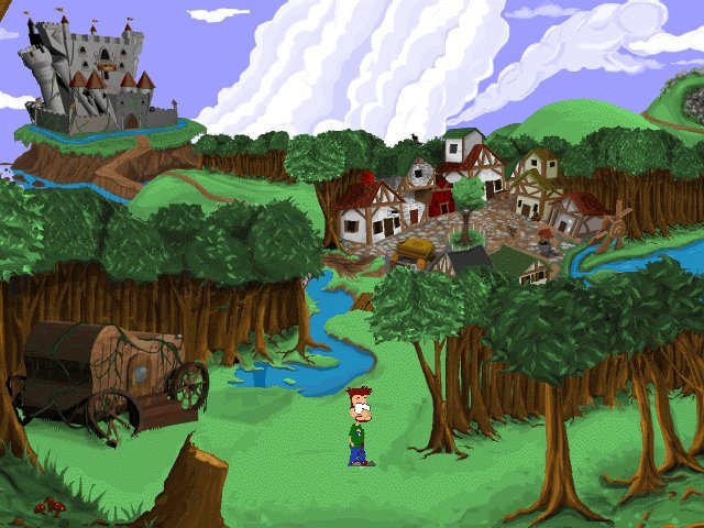 Curly's Adventure — скриншот 1