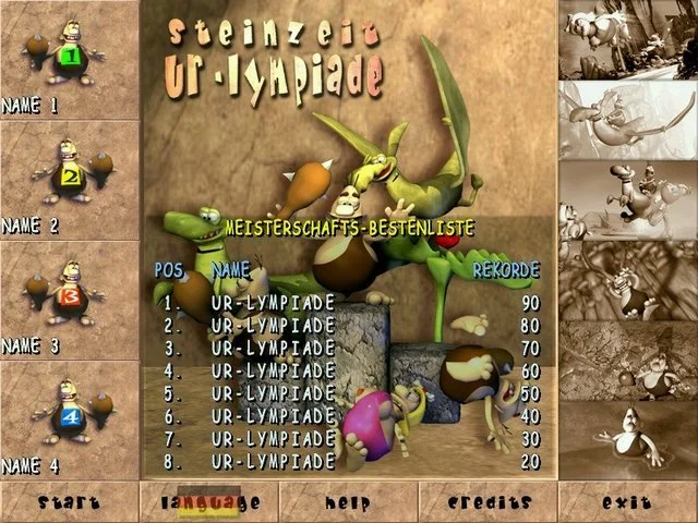 Stoneage Foolympics - кадр 6