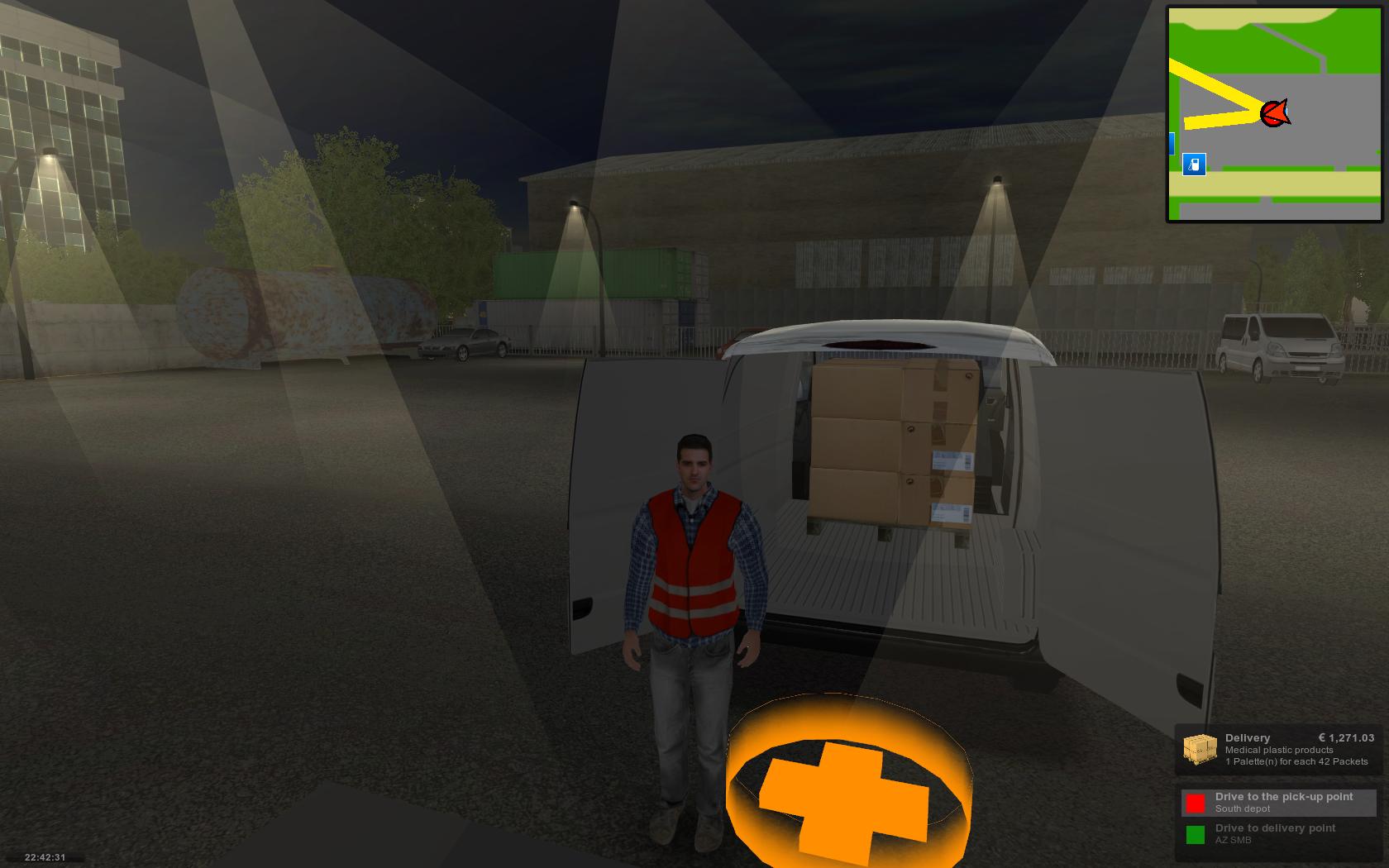 Delivery Truck Simulator — скриншот 1