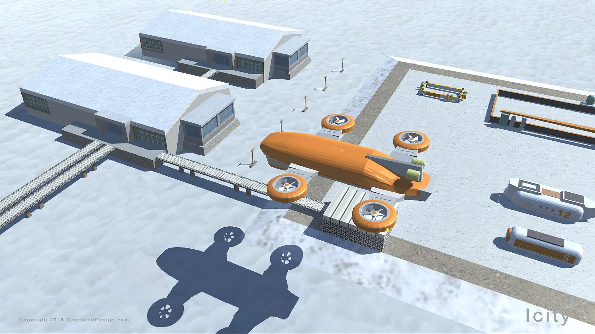 Icity - a Flight Sim ... and a City Builder - кадр 2