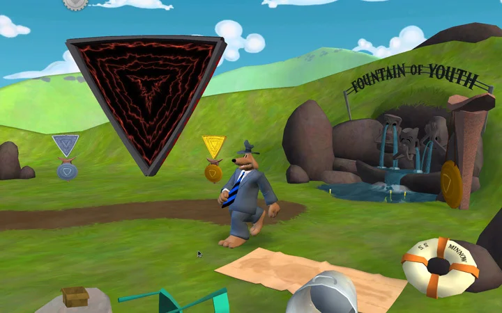 Sam & Max: Episode 202 - Moai Better Blues - кадр 10