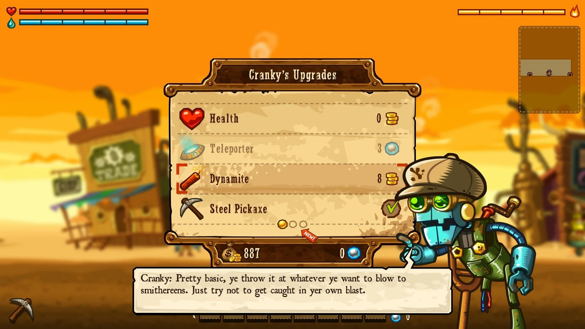 SteamWorld Dig - кадр 5