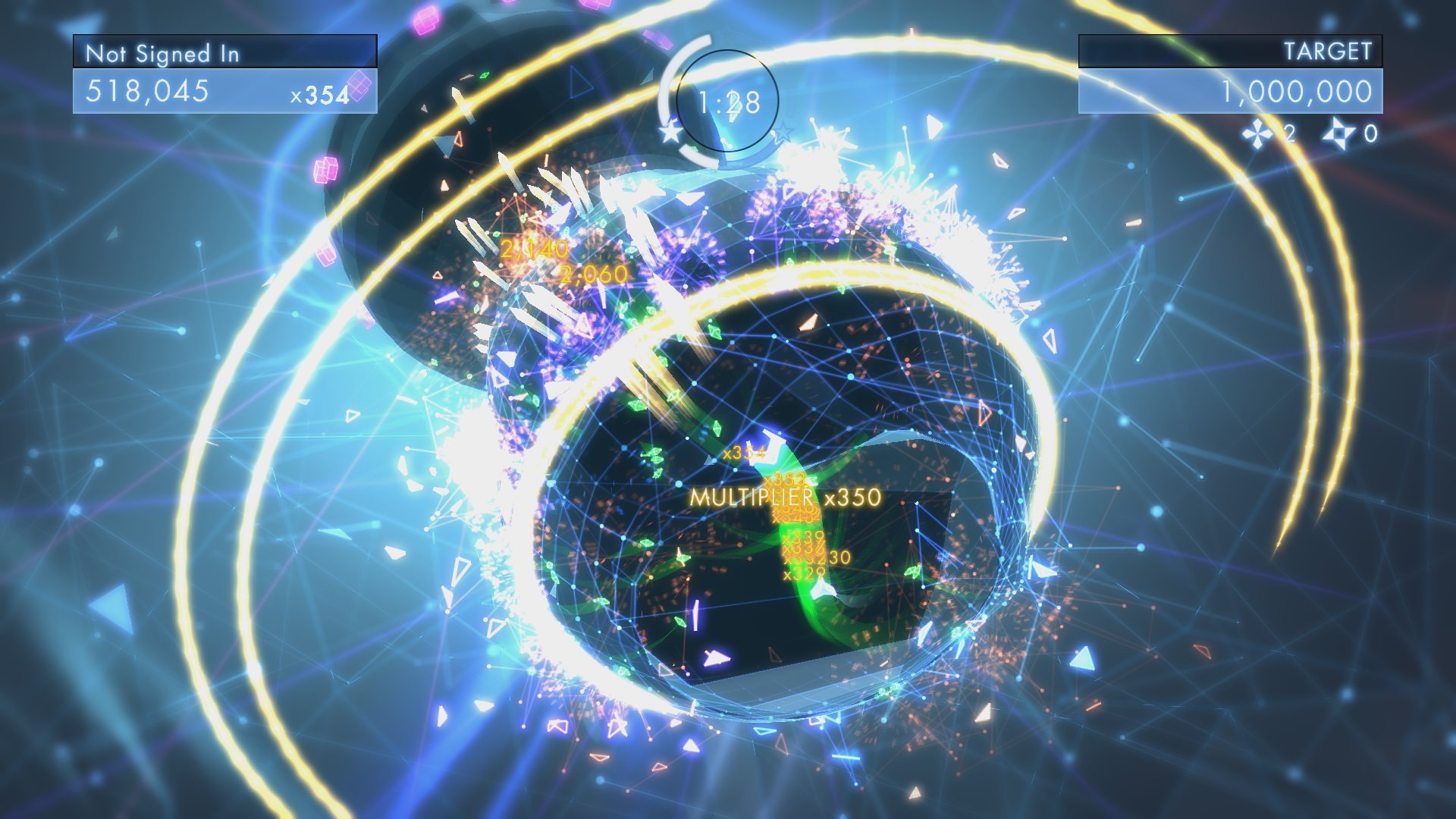 Geometry Wars 3: Dimensions — скриншот 2