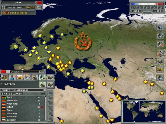 Supreme Ruler: Cold War — скриншот 1