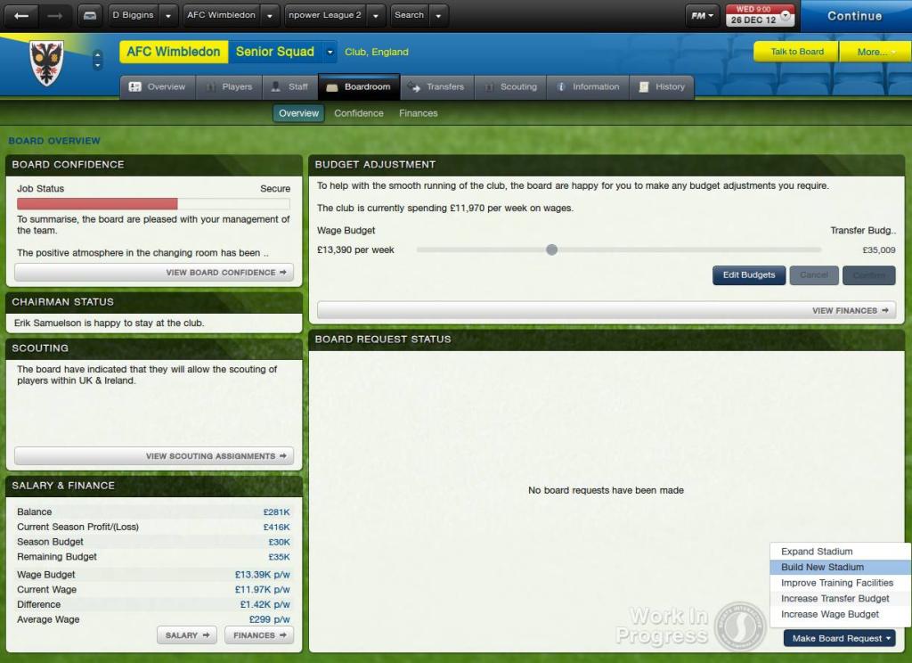 Football Manager 2013 — скриншот 8