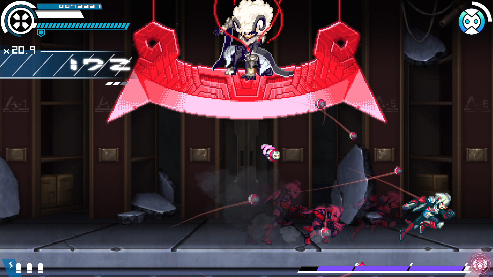 Gunvolt Chronicles: Luminous Avenger iX — скриншот 4