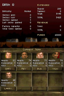 Jagged Alliance DS — скриншот 3