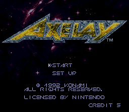 Axelay — скриншот 1