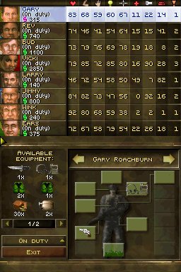 Jagged Alliance DS — скриншот 8