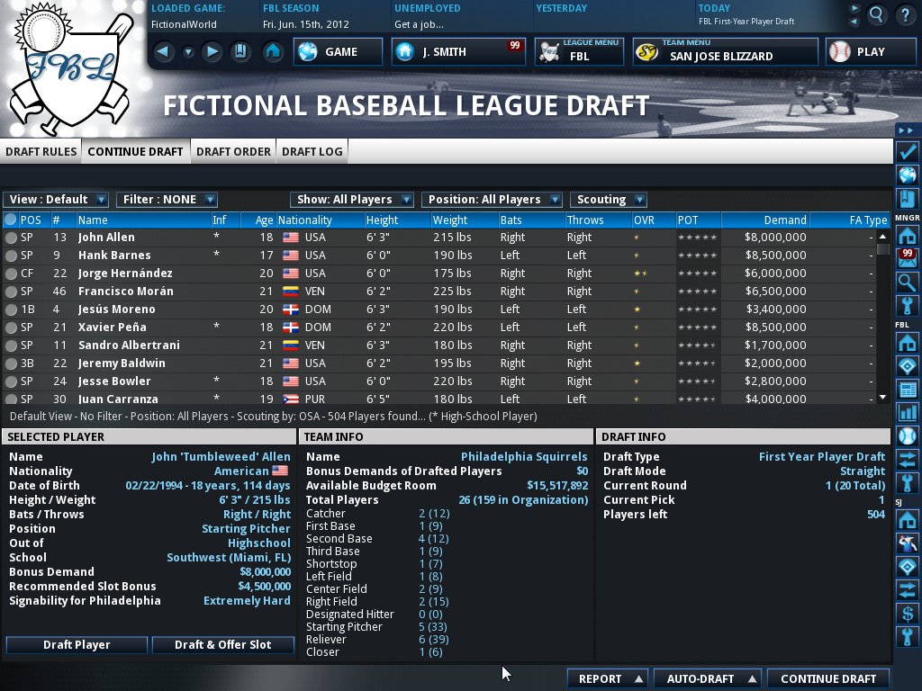 Out of the Park Baseball 13 — скриншот 5