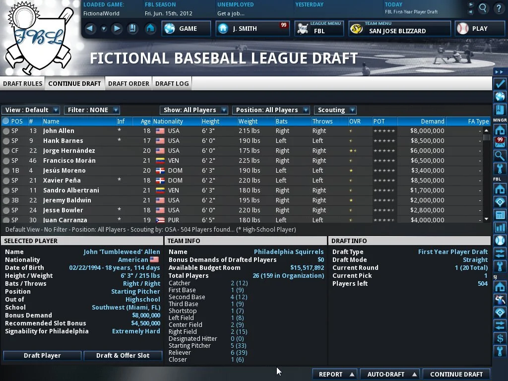 Out of the Park Baseball 13 - кадр 6