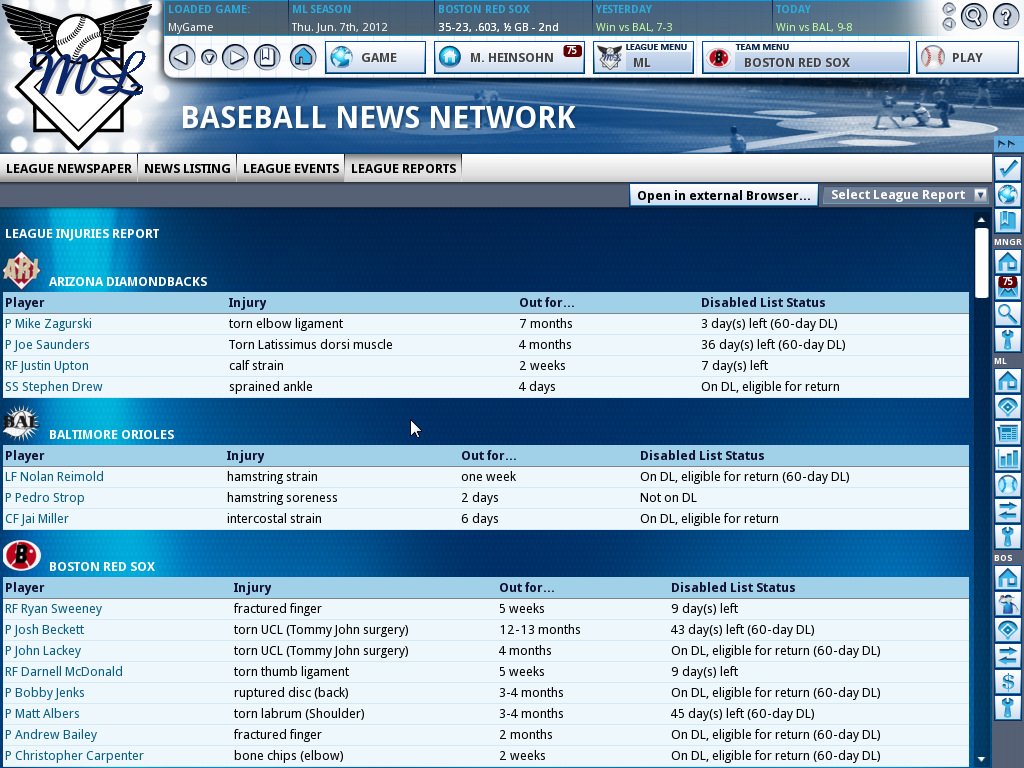 Out of the Park Baseball 13 — скриншот 3