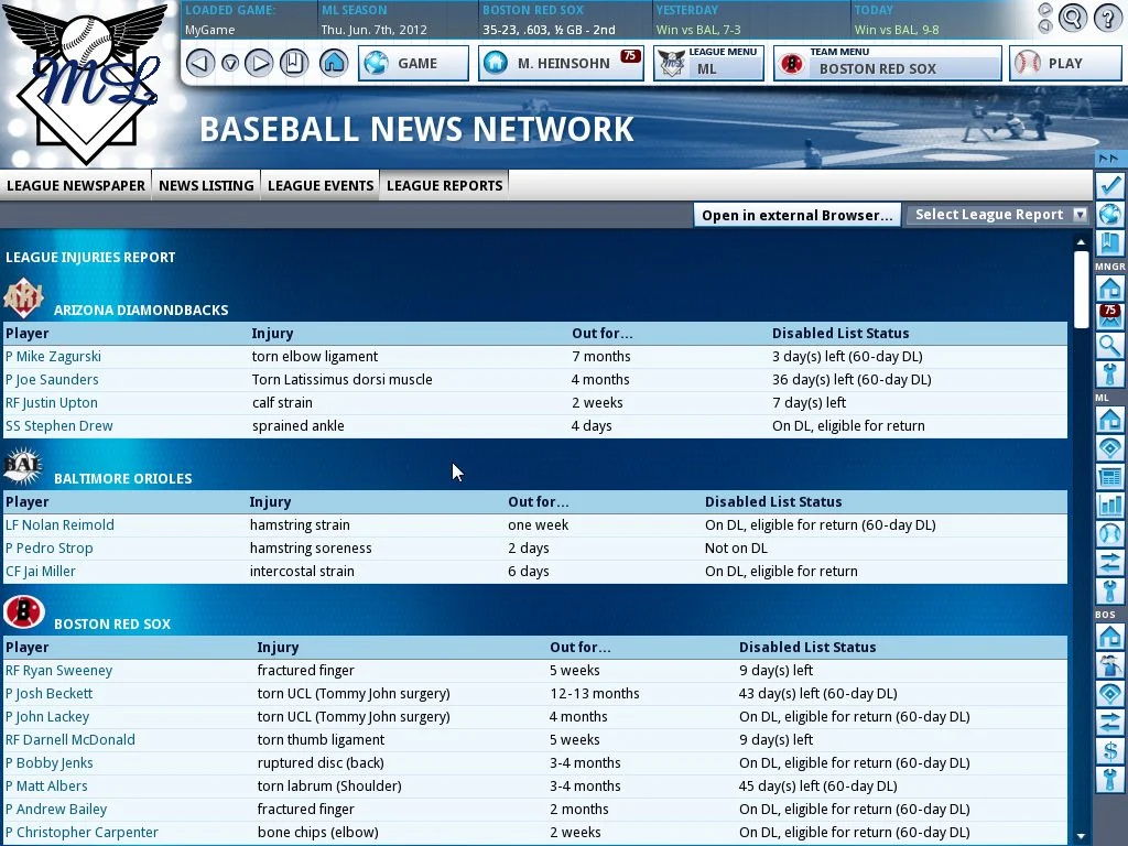 Out of the Park Baseball 13 - кадр 2
