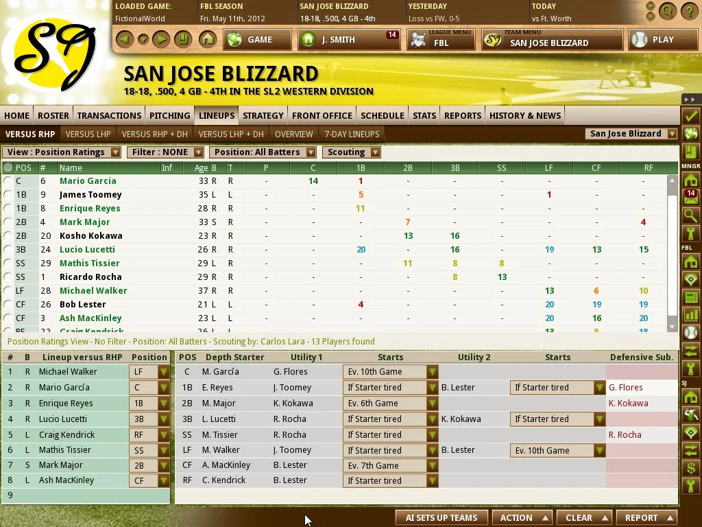Out of the Park Baseball 13 - кадр 13