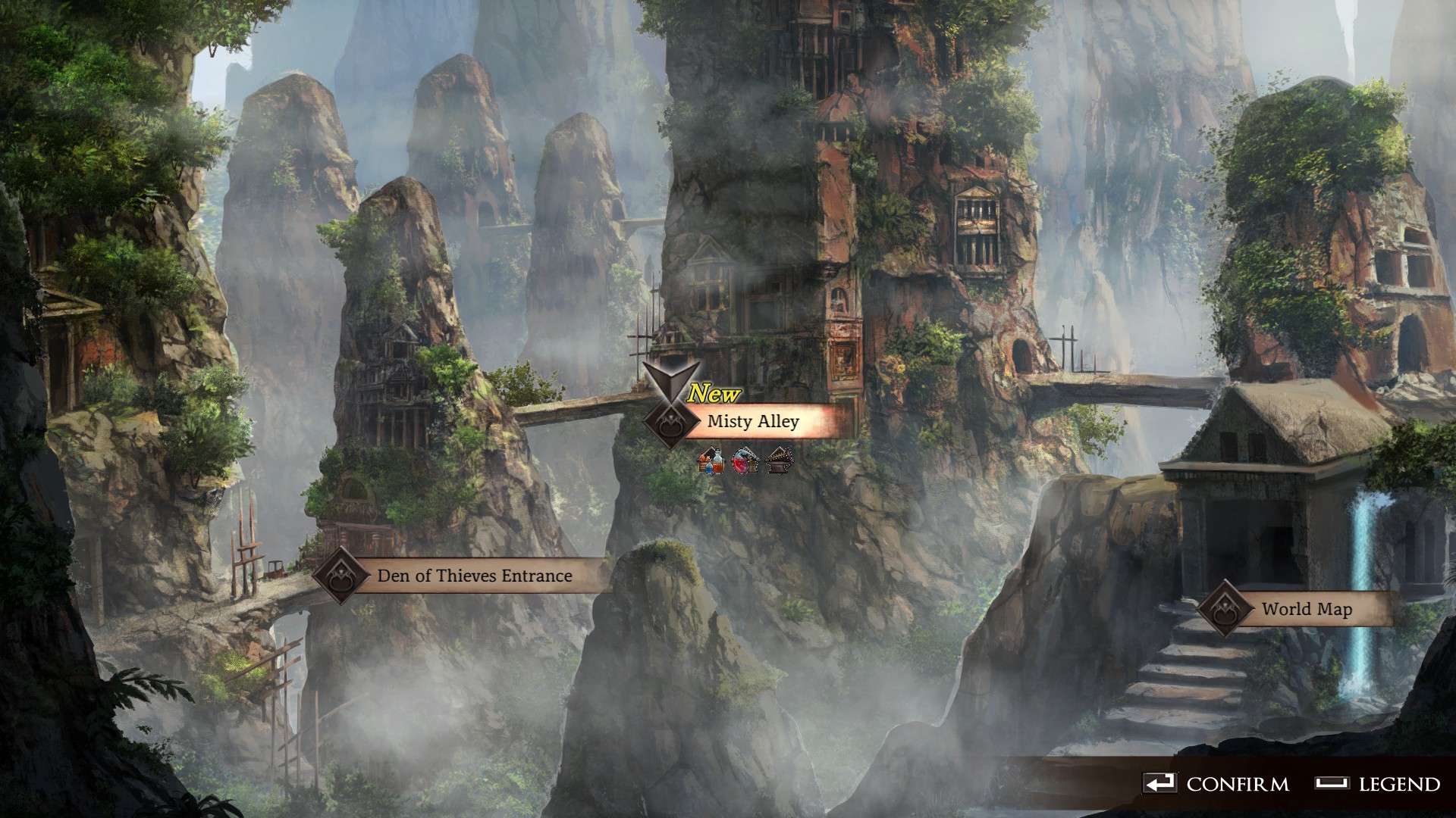 LEGRAND LEGACY: Tale of the Fatebounds — скриншот 1