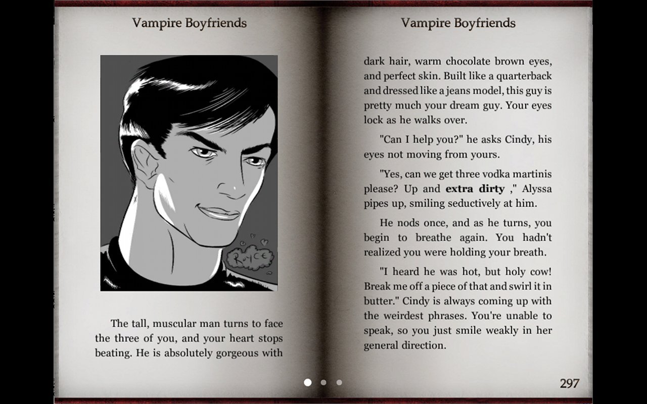 Strange Loves: Vampire Boyfriends — скриншот 2