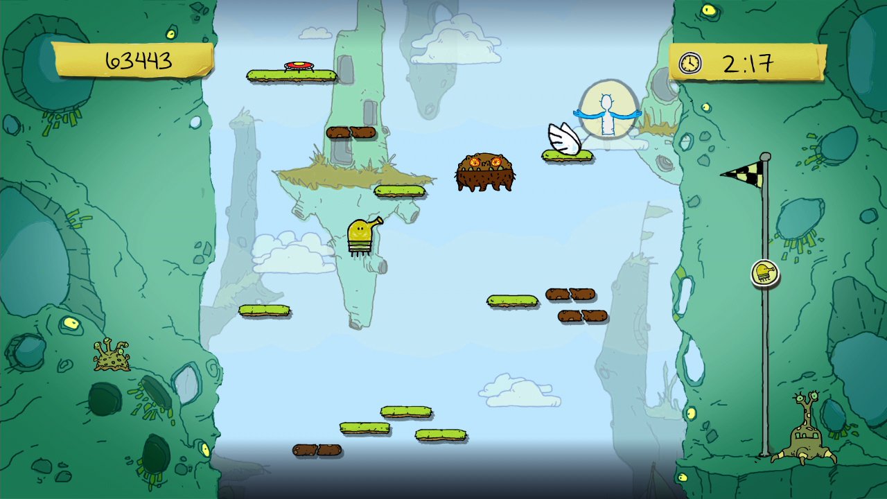 Doodle Jump for Kinect — скриншот 3