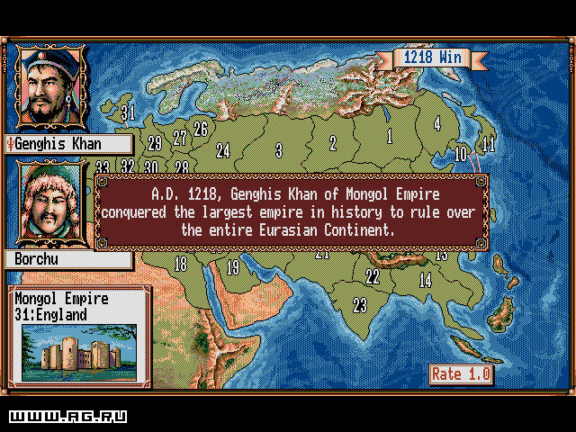 Genghis Khan 2: Clan of the Grey Wolf — скриншот 2