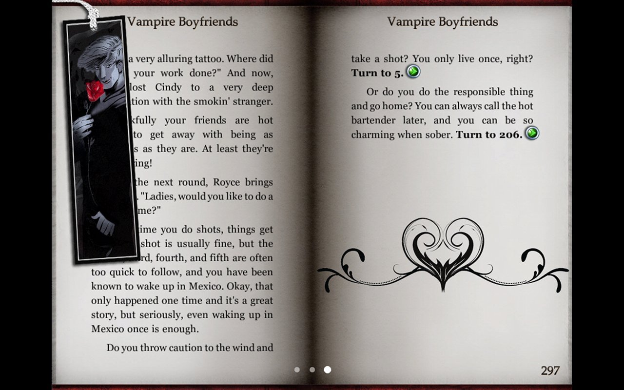 Strange Loves: Vampire Boyfriends — скриншот 4
