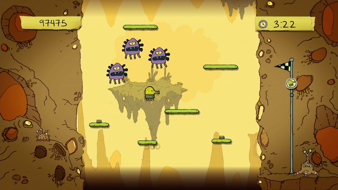 Doodle Jump for Kinect — скриншот 2