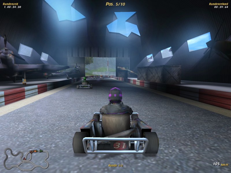 Michael Schumacher Kart World Tour 2004 — скриншот 7