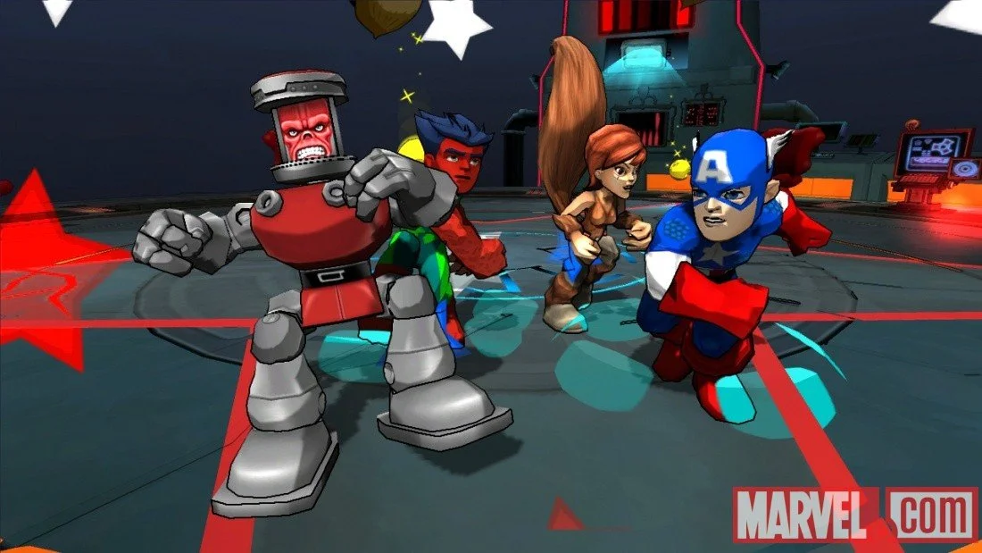 uDraw Marvel Super Hero Squad: Comic Combat - кадр 1