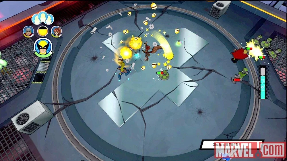 uDraw Marvel Super Hero Squad: Comic Combat - кадр 3