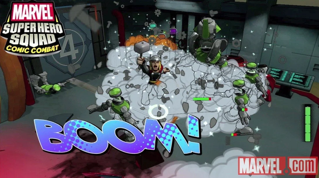 uDraw Marvel Super Hero Squad: Comic Combat - кадр 10