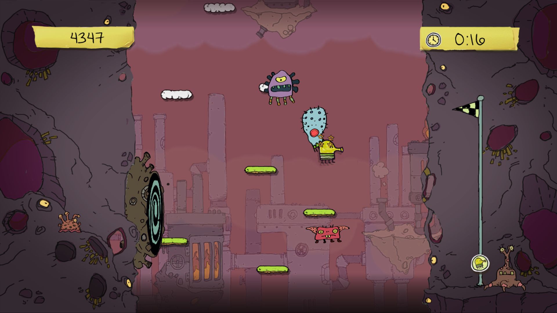 Doodle Jump for Kinect — скриншот 5
