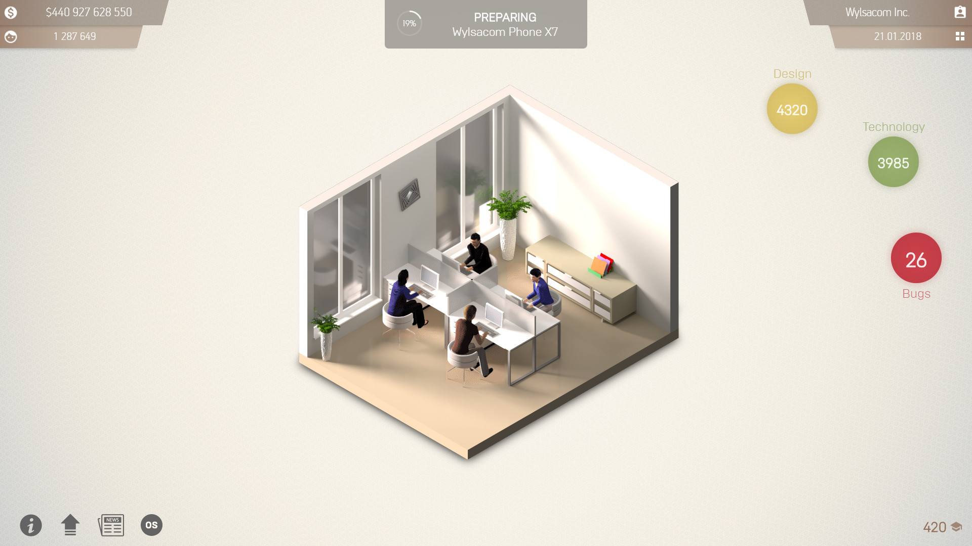 Smartphone Tycoon — скриншот 7