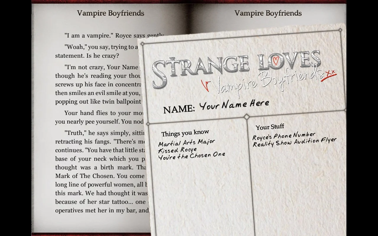 Strange Loves: Vampire Boyfriends - кадр 3