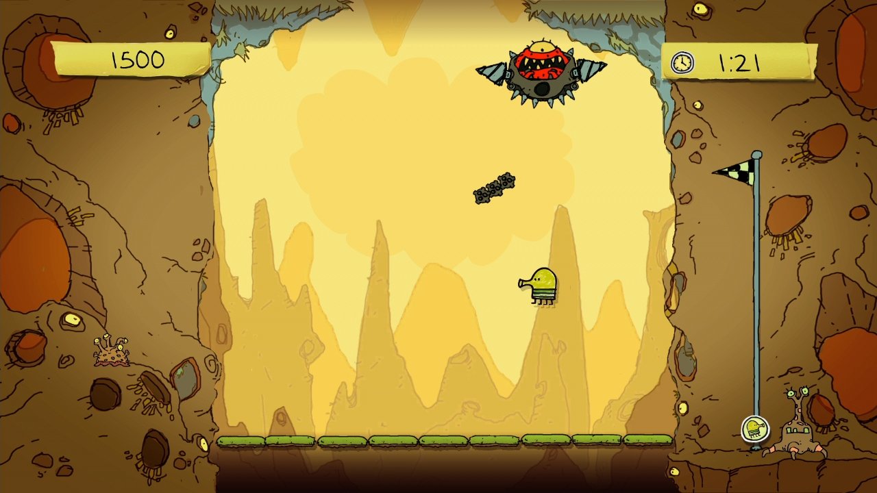 Doodle Jump for Kinect — скриншот 4