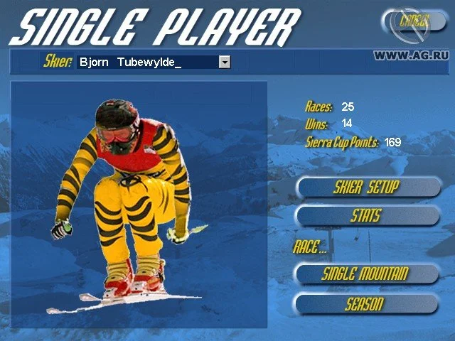 Front Page Sports: Ski Racing - кадр 6