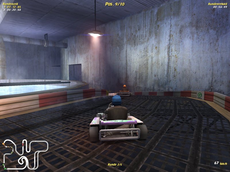 Michael Schumacher Kart World Tour 2004 — скриншот 1