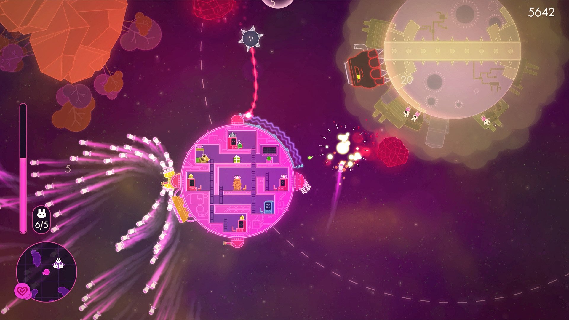 Lovers in a Dangerous Spacetime — скриншот 2