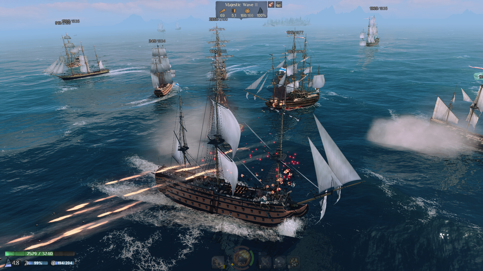 World of Sea Battle — скриншот 1