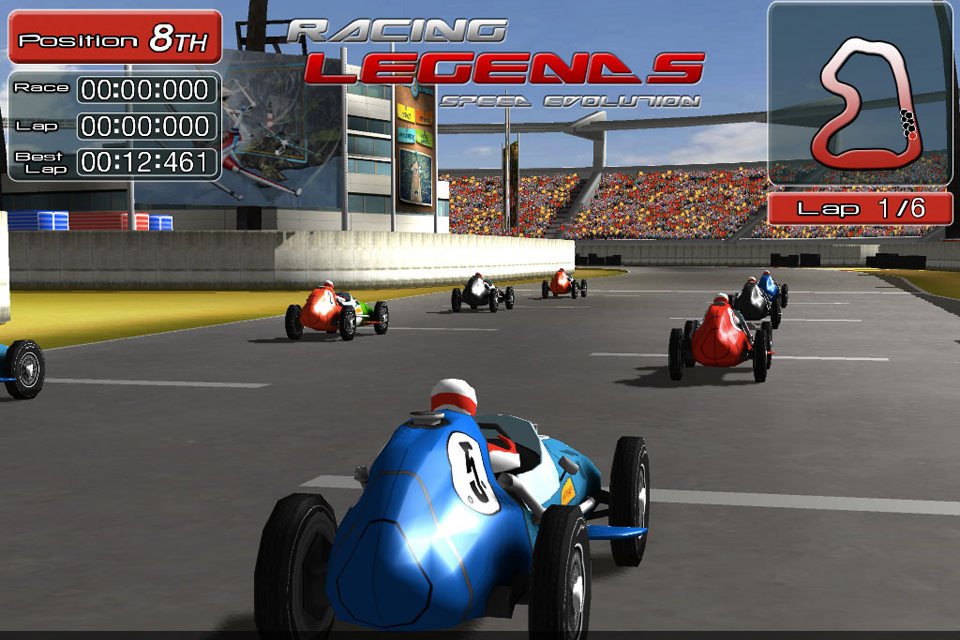 Racing Legends: Speed Evolution — скриншот 1